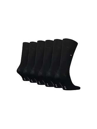 TOMMY HILFIGER | Calcetines Pkg. de 6 azul marino oscuro | schwarz